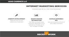 Desktop Screenshot of leadcadence.com